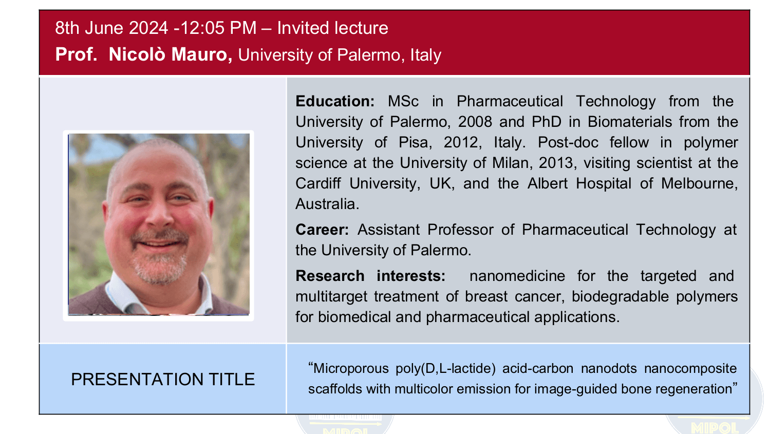 Microporous poly(D,L-lactide) acid-carbon nanodots nanocomposite scaffolds with multicolor emission for image-guided bone regeneration